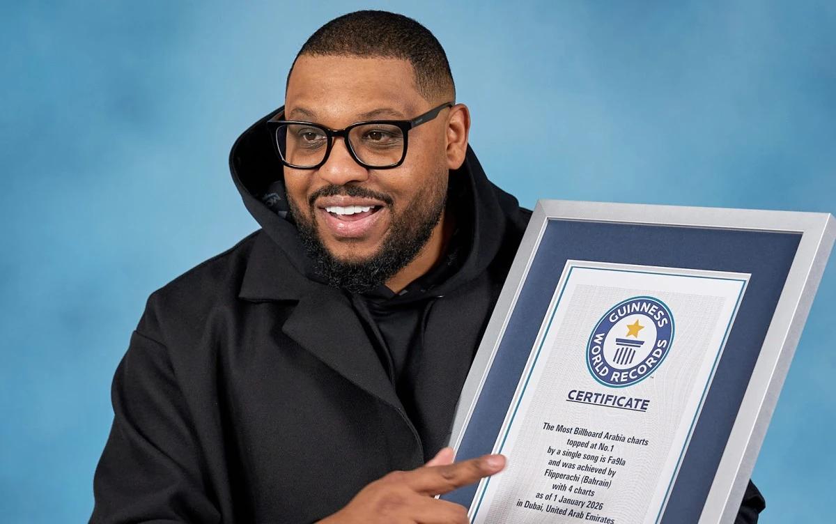 بعد تصدّره 4 من قوائم بيلبورد عربية بأغنية واحدة.. فليبراتشي يدخل موسوعة غينيس